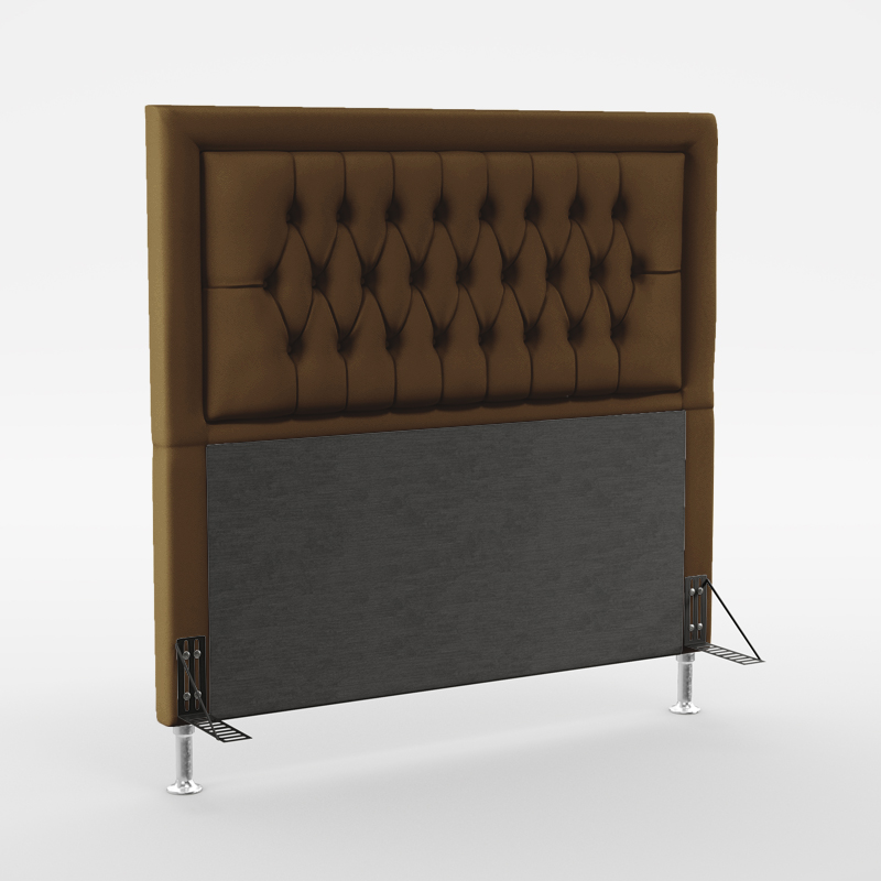Cabeceira Pegasus 140 Para Cama de Casal Sued Marrom Aradecor