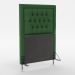 Cabeceira Pegasus 90 Para Cama de Solteiro Sued Verde Aradecor