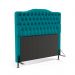 Cabeceira Pollux 140 Para Cama de Casal Sued Azul Turquesa Aradecor