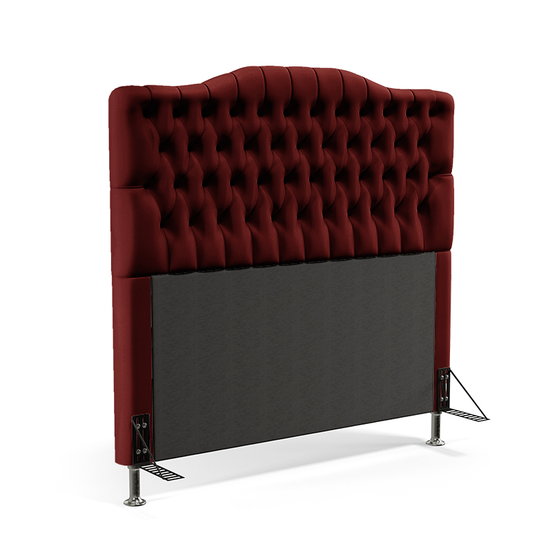 Cabeceira Pollux 140 Para Cama de Casal Sued Bordô Aradecor