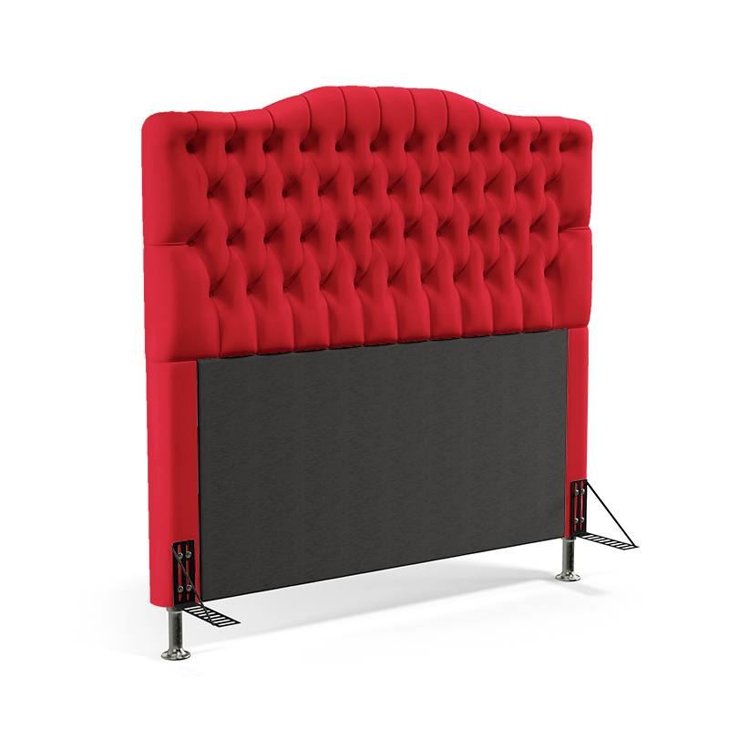 Cabeceira Pollux 140 Para Cama de Casal Sued Vermelho Aradecor