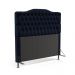 Cabeceira Pollux 160 Decorativa de Cama Queen N-025 Veludo Azul Marinho Aradecor