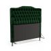 Cabeceira Pollux 195 Para Cama Box King N-026 Veludo Verde Aradecor