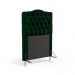 Cabeceira Pollux 90 Decorativa de Cama Solteiro N-026 Veludo Verde Aradecor