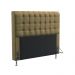 Cabeceira Rana 160 Decorativa de Cama Queen N-029 Veludo Capuccino Aradecor