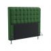 Cabeceira Rana 160 Para Cama Queen Suede Verde Aradecor