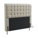 Cabeceira Rana 195 Para Cama King Courino Bege Aradecor