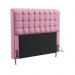 Cabeceira Rana 195 Para Cama King Sued Rosê Aradecor