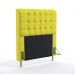 Cabeceira Rana 90 Para Cama de Solteiro Sued Amarelo Aradecor