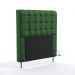 Cabeceira Rana 90 Para Cama de Solteiro Suede Verde Aradecor