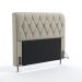 Cabeceira Sirius 195 Para Cama King Courino Bege Aradecor
