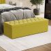 Calçadeira Sagitarius 140 Para Cama de Casal Sued Amarelo Aradecor