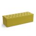 Calçadeira Sagitarius 140 Para Cama de Casal Sued Amarelo Aradecor