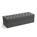 Calçadeira Sagitarius 140 Para Cama de Casal Sued Cinza Aradecor