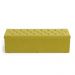 Calçadeira Sagitarius 160 Para Cama Queen Sued Amarelo Aradecor