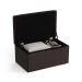 Calçadeira Sagitarius 90 Para Cama De Solteiro Couro Artificial Marrom Aradecor