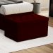 Calçadeira Sagitarius 90 Para Cama de Solteiro Sued Bordô Aradecor