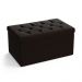 Calçadeira Sagitarius 90 Para Cama de Solteiro Sued Marrom Aradecor