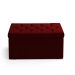 Calçadeira Sagitarius 90 Para Cama de Solteiro Sued Vermelho Aradecor