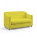 Poltrona Namoradeira Alya Sued Amarelo Aradecor