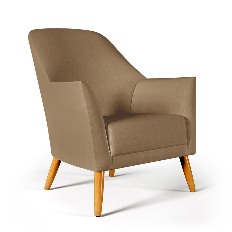 Poltrona Orion Sued Capuccino Aradecor