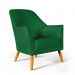 Poltrona Orion Sued Verde Aradecor