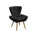 Poltrona Polaris Sued Preto Aradecor