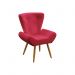 Poltrona Polaris Sued Vermelho Aradecor