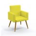 Poltrona Vega Sued Amarelo Aradecor