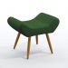 Puff Polar Suede Verde Aradecor
