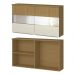 Armario Aereo 02 Portas Com Vidro 120cm 2005808 Atacama Branco ARMoveis