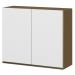 Armario Aereo 70cm 02 Portas 2002102 Atacama Branco ARMoveis