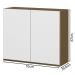 Armario Aereo 70cm 02 Portas 2002102 Atacama Branco ARMoveis