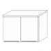 Armario Aereo 80cm 02 Portas 2005805 Atacama Branco ARMoveis