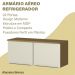 Armario Aereo Refrigerador 80cm 2Pt 2005806 Atacama Branco ARMoveis