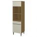 Armario Paneleiro Microondas 02 Pt 01 Gav 2005800 Atacama Branco ARMoveis
