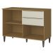 Balcão 120cm 03 Pts 02 Gav Com Tampo 2005810 Atacama Branco ARMoveis