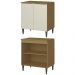 Balcão Com Tampo 80cm 02 Portas 2005804 Atacama Branco ARMoveis