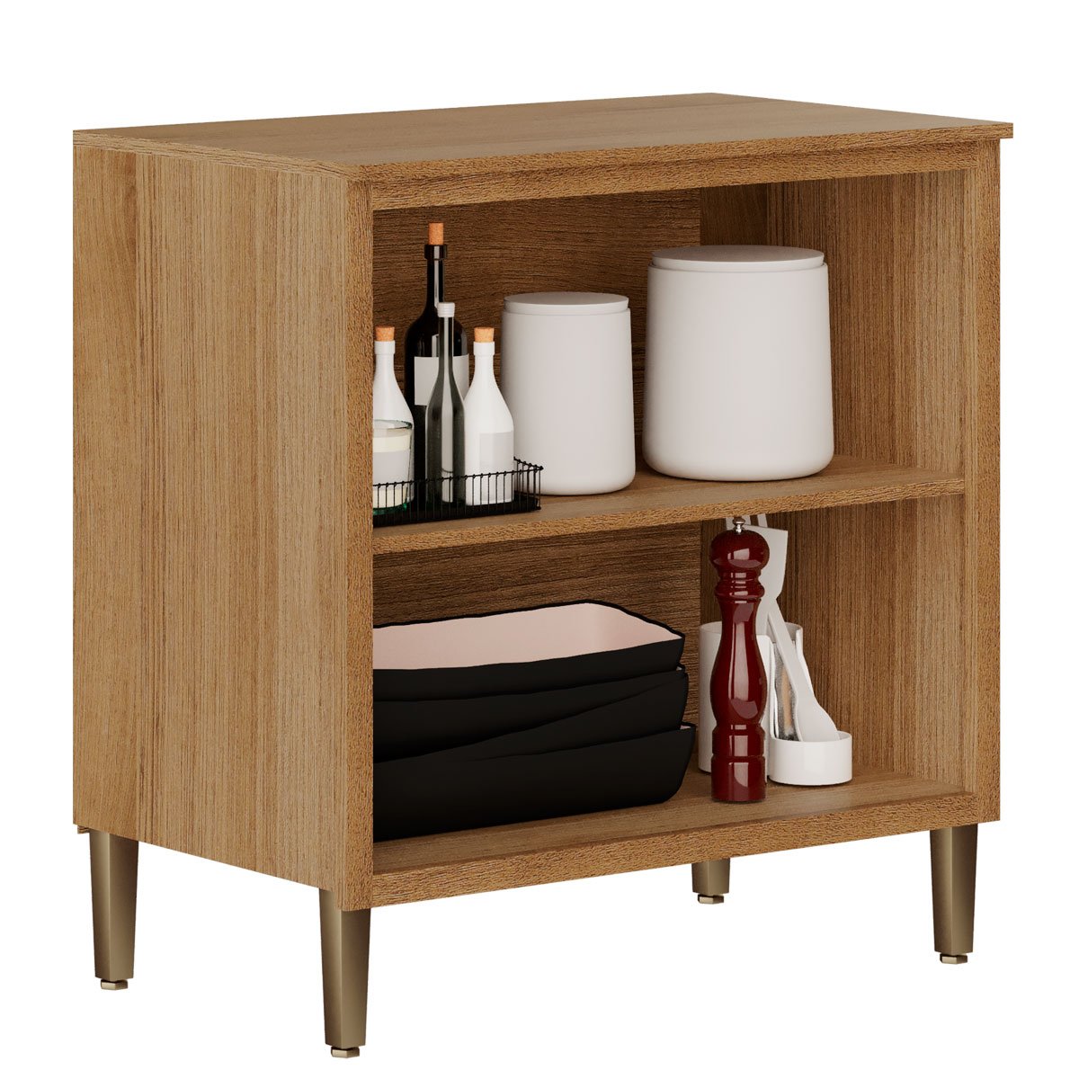 Balcão de Cozinha 80 cm 2 Portas Opala