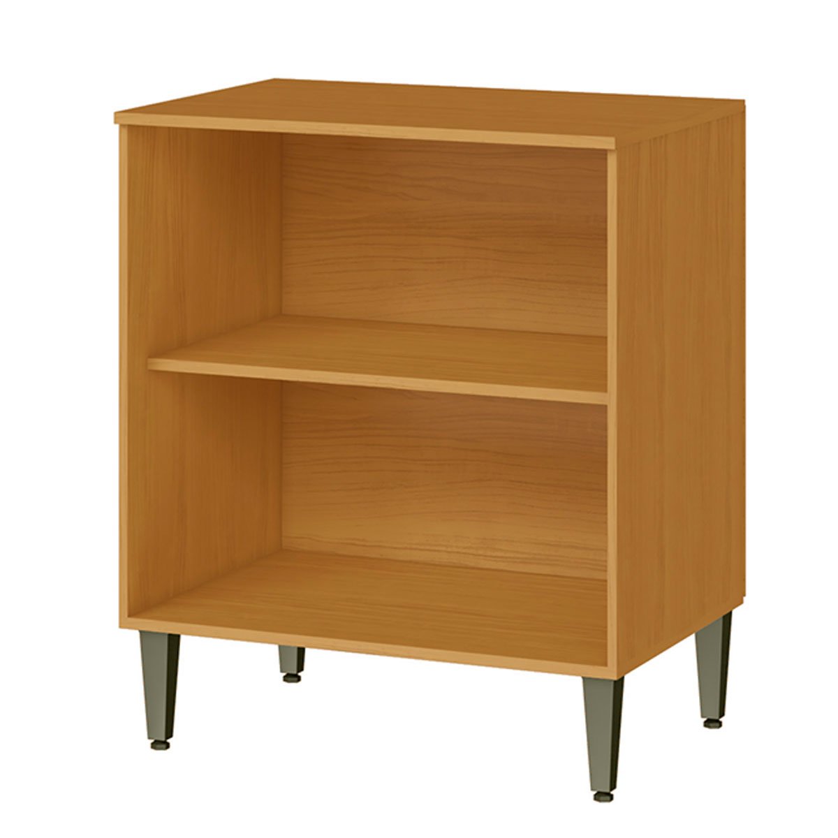 Balcão para Cozinha 70cm 2 Portas 100% MDF Luna Cinamomo/Branco