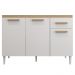 Balcao Para Pia 120cm 2000313 Atacama Off White ARMoveis