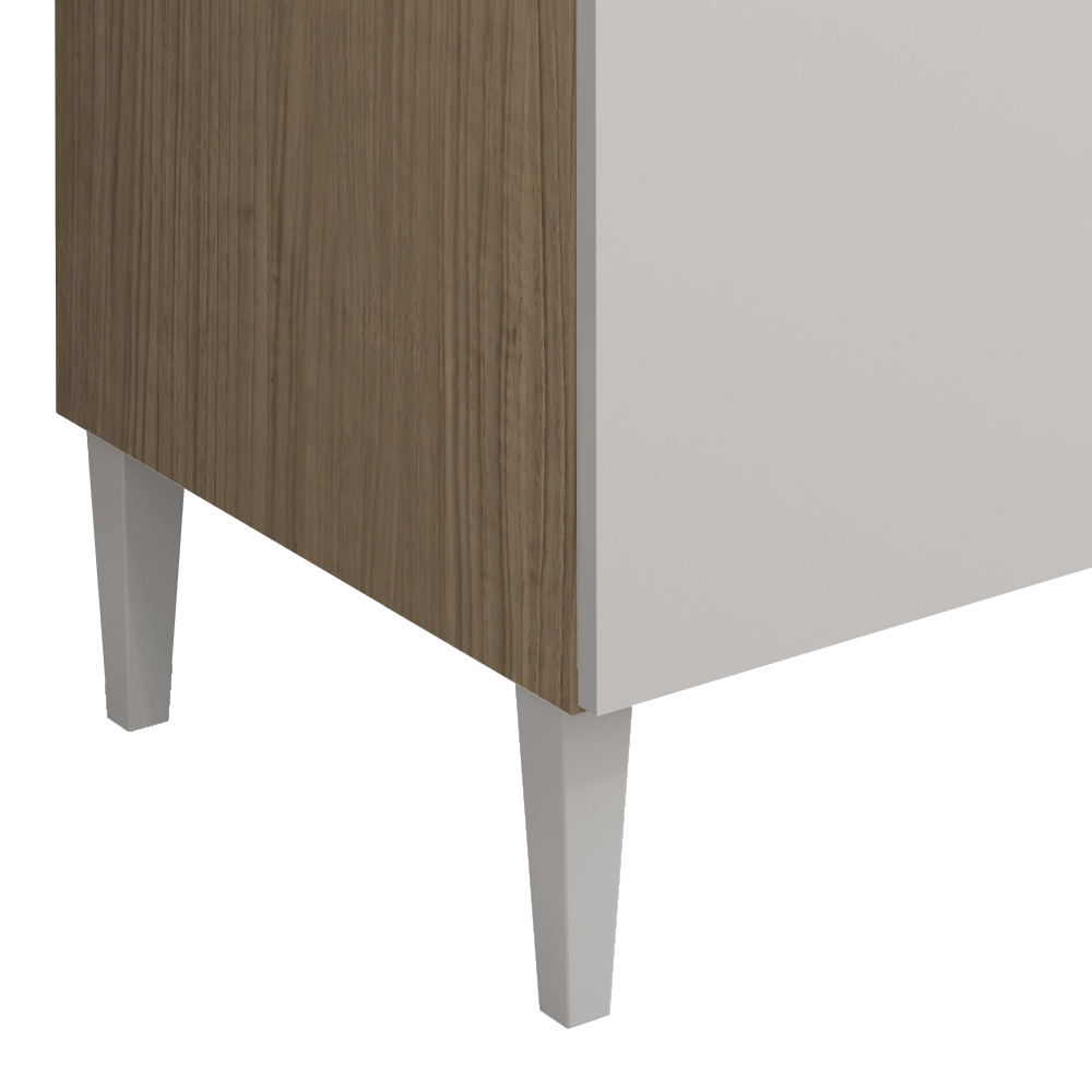Balcao Para Pia 120cm 2000313 Atacama Off White ARMoveis