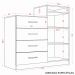Comoda Sapateira 04 Gavetas 02 Portas 2004142 Branco ARMoveis