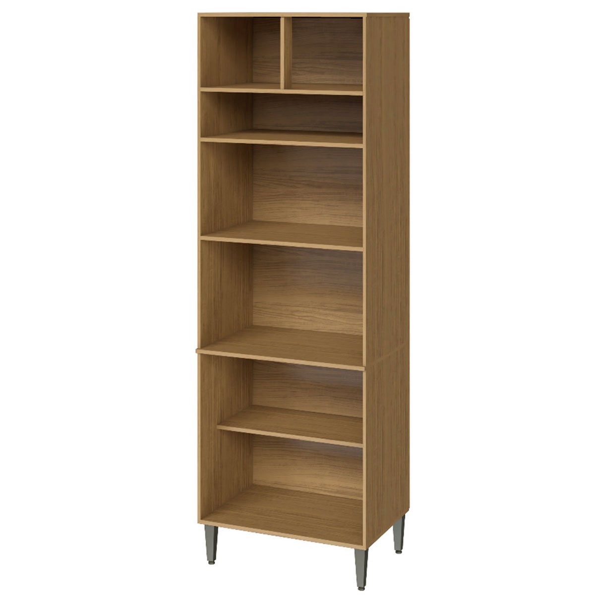 Paneleiro 100% MDF 3 Portas com Nicho para Microondas Luna Atacama/Branco