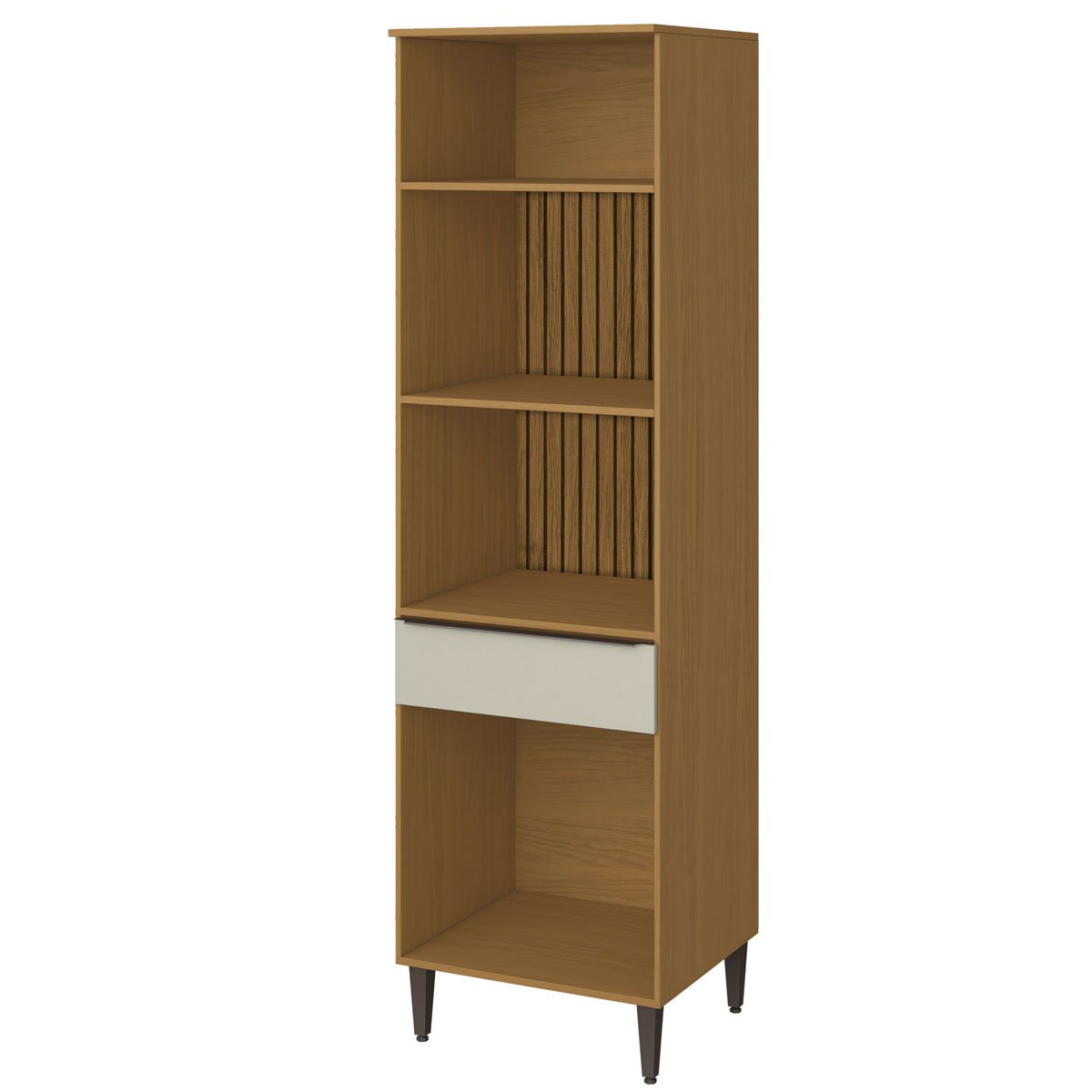 Paneleiro para Cozinha 2 Portas 1 Gaveta c/ nicho para 2 microondas Raiar