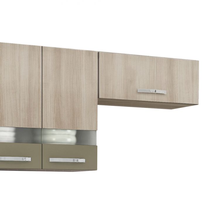 Cozinha Compacta Julia 8 Portas Teka e Brown Aramóveis # Cozinha Compacta Aramoveis Julia Cozinha Compacta Julia 8 Portas Teka e Brown Aramóveis # Cozinha Compacta Aramoveis Julia