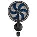 Ventilador de Parede 50cm 220V Preto e Azul VB51 Xtreme Force Breeze Arno