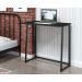 Mesa Industrial para Escritório Slim Asy Dobrável Preto