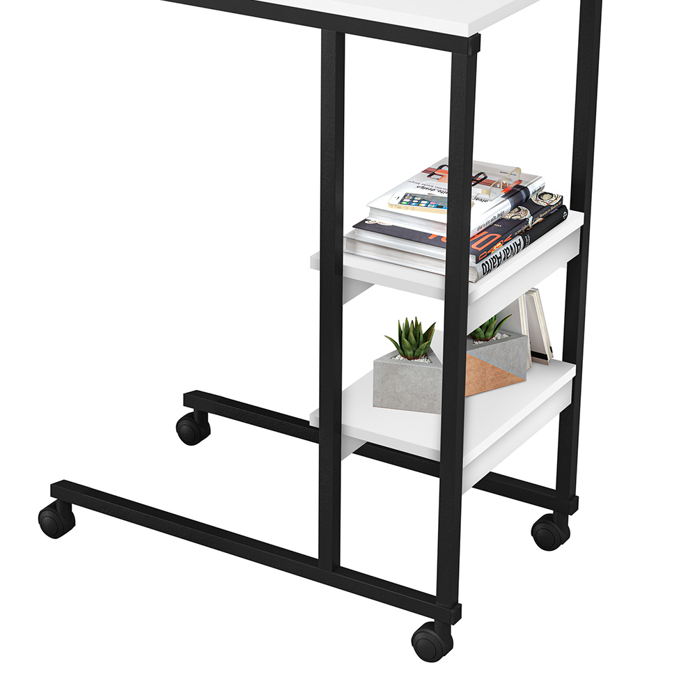 Mesa Lateral Fit Branca e Preta