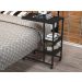 Mesa de Apoio Vintage para Cama Emili Preto